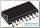 L6591TR, Current Mode PWM Controller 800mA 500kHz 16-Pin SO N T/R