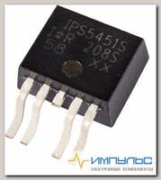 IPS5451S, Мощный MOSFET ключ верхнего уровня, с защитой [D2-PAK-5]